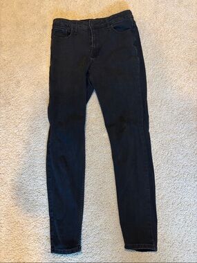 Old Navy Black Rockstar Super Skinny Jeans